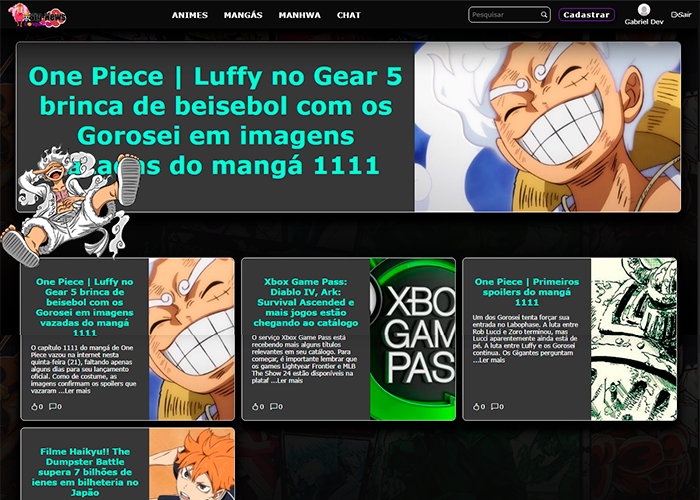 imagem do site Big-News