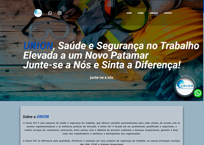 imagem do site union